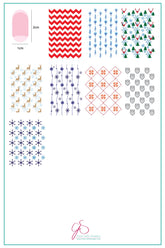 Pretty Paper – Deck the Halls (CjSC-41) - Clear Jelly Stamping Plate