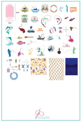 Catch of the Day (CJS-LC-54) - Clear Jelly Stamping Plate