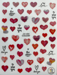 Pasties - Pastel Hearts # 434