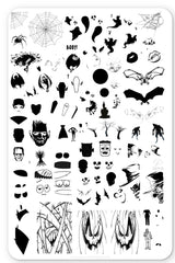 Frank-N-Friends (CjS-H-35) - Clear Jelly Stamping Plate