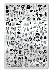 Woodland Chic 2 - Uber Chic Stamping Plate