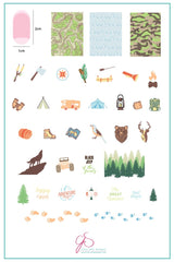 Adventure Begins (CJS-67) - Clear Jelly Stamping Plate