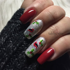 Angelic Christmas Wonderland (CjS-C09) - CJS Small Stamping Plate