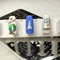 Back to School Scholastic (CjS-42) - Clear Jelly Stamping Plate