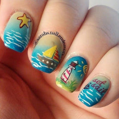 By the Sea (CjS-6) - CJS Small Stamping Plate