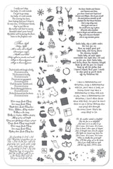 Carolling We Will Go (CjSC-12) - Clear Jelly Stamping Plate