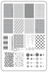 Chantel's Full Coverage (CjS LC-37) - Clear Jelly Stamping Plate