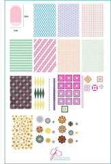 Chantel's Full Coverage (CjS LC-37) - Clear Jelly Stamping Plate