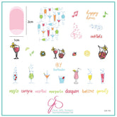 Hey Bartender (CjS-152) - CJS Medium Stamping Plate