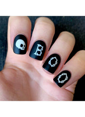 Creepy Cute Alphabet - Uber Chic Mini Stamping Plate