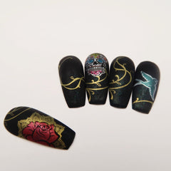 Dark Eyes (CjS LC-32) - Clear Jelly Stamping Plate