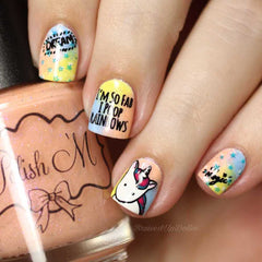 Unicorn Love - Uber Chic Stamping Plate