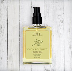 Citrus Cilantro Body Oil - Farmhouse Fresh