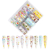 Easter Eggs & Chocolate Bunnies Foil Set - 10pc