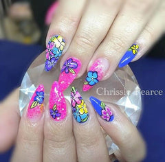 Flower and Butterfly (CjS-01) - CJS Small Stamping Plate