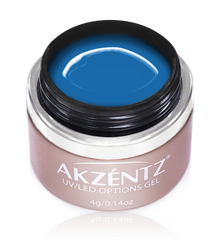 Gel Art Blue - Akzentz Options UV/LED - LuvNailz