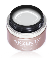 Gel Art White - Akzentz Options UV/LED - LuvNailz