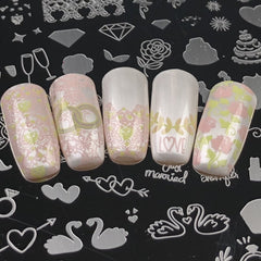 Here Comes the Bride (CjS-70) - Clear Jelly Stamping Plate