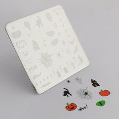 Halloween - Boo! (CjSH-06) - CJS Small Stamping Plate