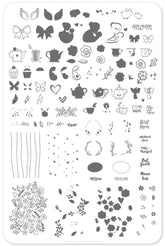 I LoVe my MoM! (CjSH-19) - Clear Jelly Stamping Plate