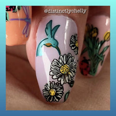 Daisy Do, Daisy Don't (CjS-113)  - CJS Small Stamping Plate