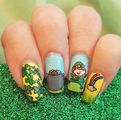 The Luck of the Irish (CjSH-14) - Clear Jelly Stamping Plate