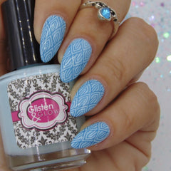 Delicate Deco (CjS-101)  - Clear Jelly Stamping Plate