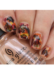 Lovely Leaves 6 - Uber Chic Stamping Plate