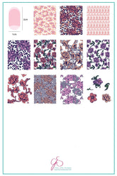 Textiles Series - 3 (CjS-191) - Clear Jelly Stamping Plate