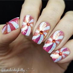 Pretty Paper - Candied (CjS C-27) - Clear Jelly Stamping Plate