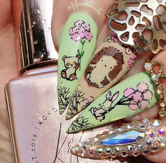 Life in Bloom (CjS-97) - Clear Jelly Stamping Plate