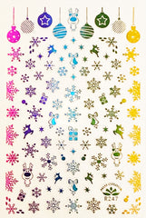 Pasties - Holiday Rainbow - 3 piece set!