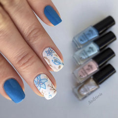 Spring Garden (CjS-29) - Clear Jelly Stamping Plate