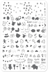 Little Blessings (CjSLC-29) - Clear Jelly Stamping Plate