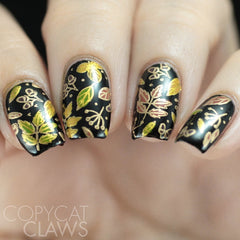 Lovely Leaves 3 - Uber Chic Stamping Plate
