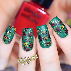 Lovely Leaves 3 - Uber Chic Stamping Plate