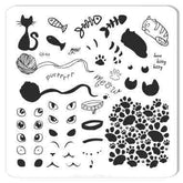 Meow (CjS-60) - CJS Small Stamping Plate