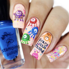 Monster Mash! (CjS H-27) - Clear Jelly Stamping Plate