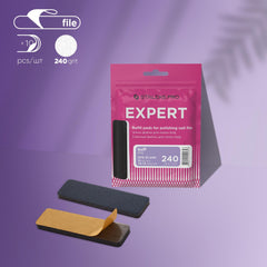 Nail File Metal Short Base Polishing/Buffing Nail File - Expert 50 MBE-50