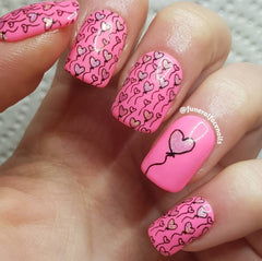 Never Ending LoVe (CjS V-03) - Clear Jelly Stamping Plate