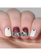 Art Deco Meets Art Nouveau Elements - Uber Chic Stamping Plate