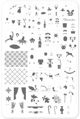 Nutcracker (CjS C-22) - Clear Jelly Stamping Plate