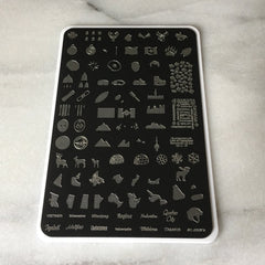 Oh Canada (CjSLC-09) - Clear Jelly Stamping Plate