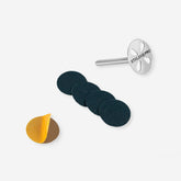 Staleks podo Small 15mm Stainless Pedicure Disc & Silicone Carbide Refills