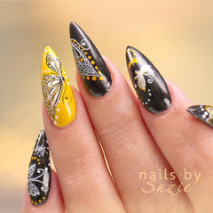 Peacocks Garden (CjS-37) - Clear Jelly Stamping Plate