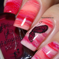 Petals of Lace (CjS-50) - Clear Jelly Stamping Plate