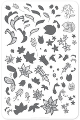 Petals of Lace (CjS-50) - Clear Jelly Stamping Plate