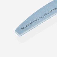 Premium Exclusive Series Mineral Beveled Half Moon / Crescent Nail Files