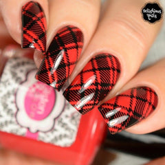 Pretty In Plaid - Uber Chic Stamping Plate