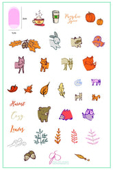 Pumpkin Spice (CJS LC-25) - Clear Jelly Stamping Plate